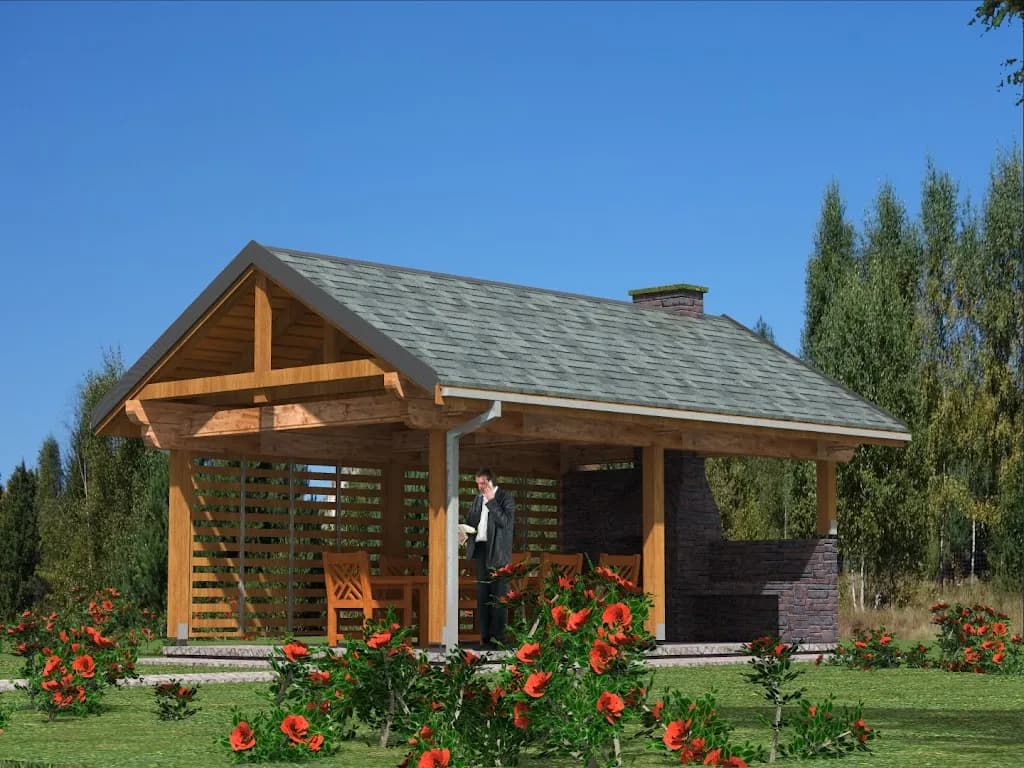 Altana ogrodowa ile od granicy działki – uniknij problemów prawnych